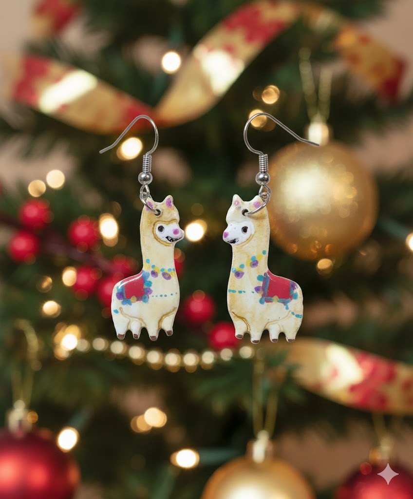 Boucles d'oreilles LAMA