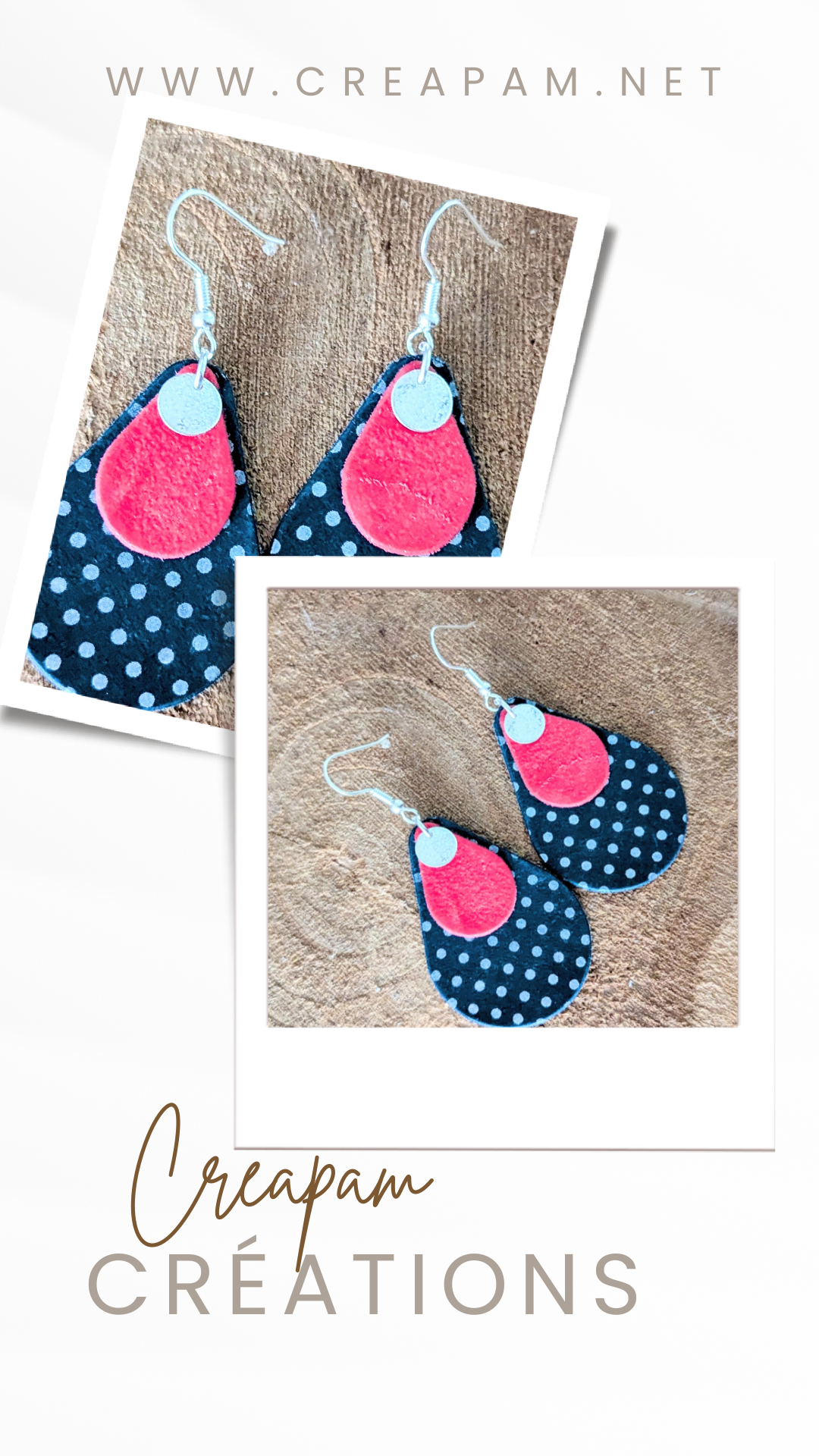 boucles d'oreilles CLEMENCE goutte