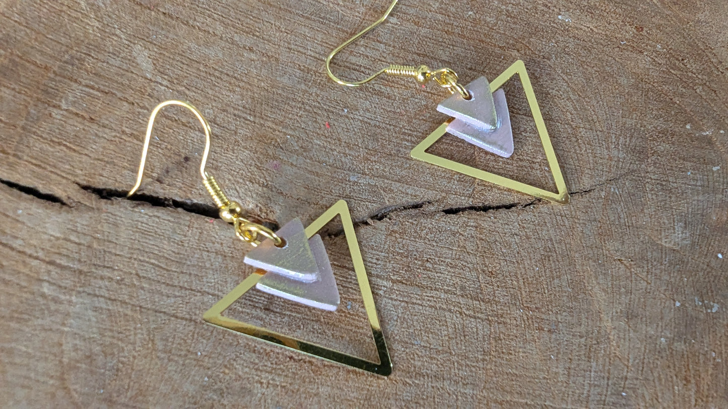 Boucles d'oreilles TRIANGLE