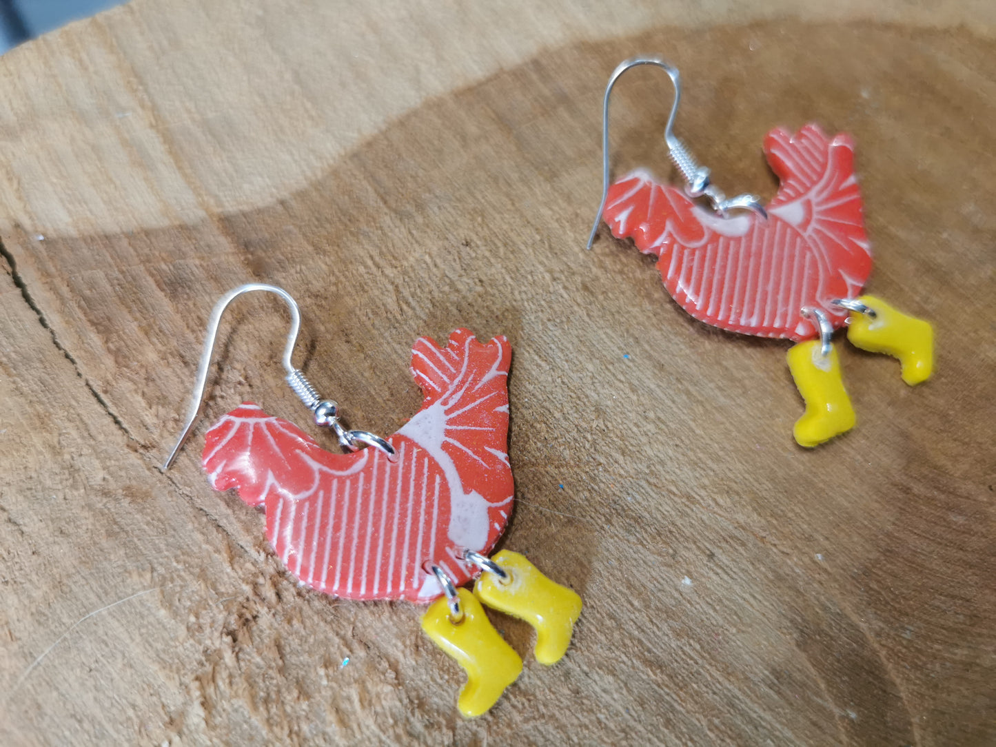 Boucles d'oreilles cocottes