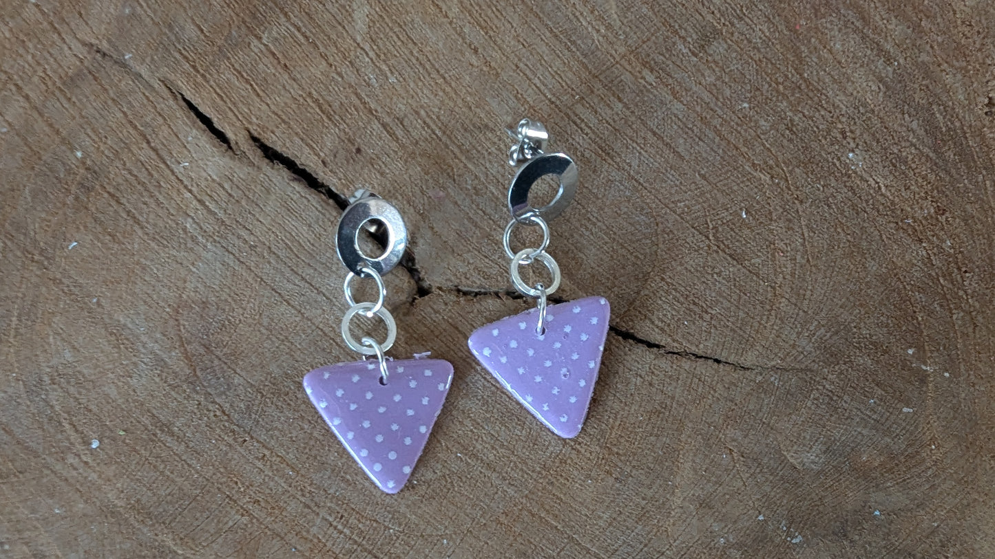 Boucles d'oreilles TRIANGLE