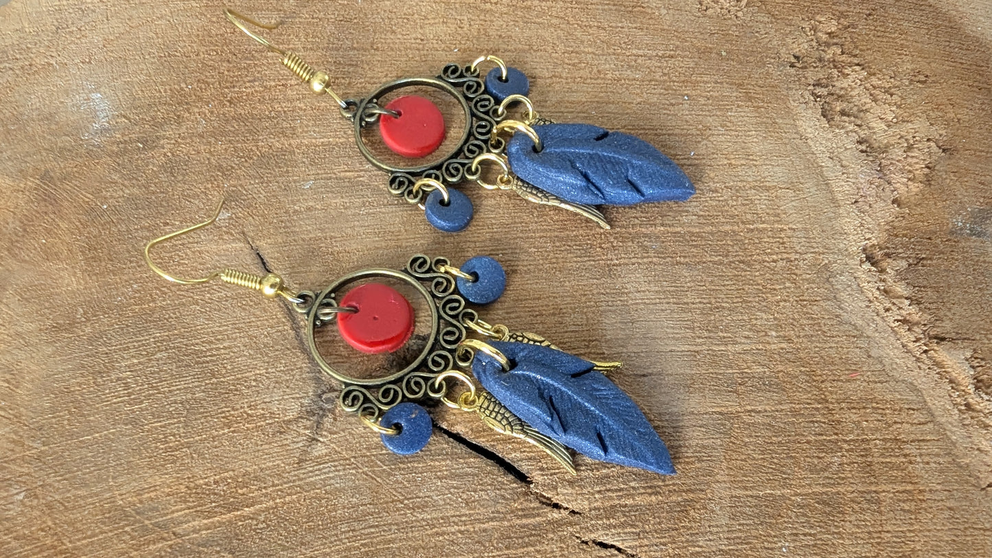 Boucles d'oreilles APACHE