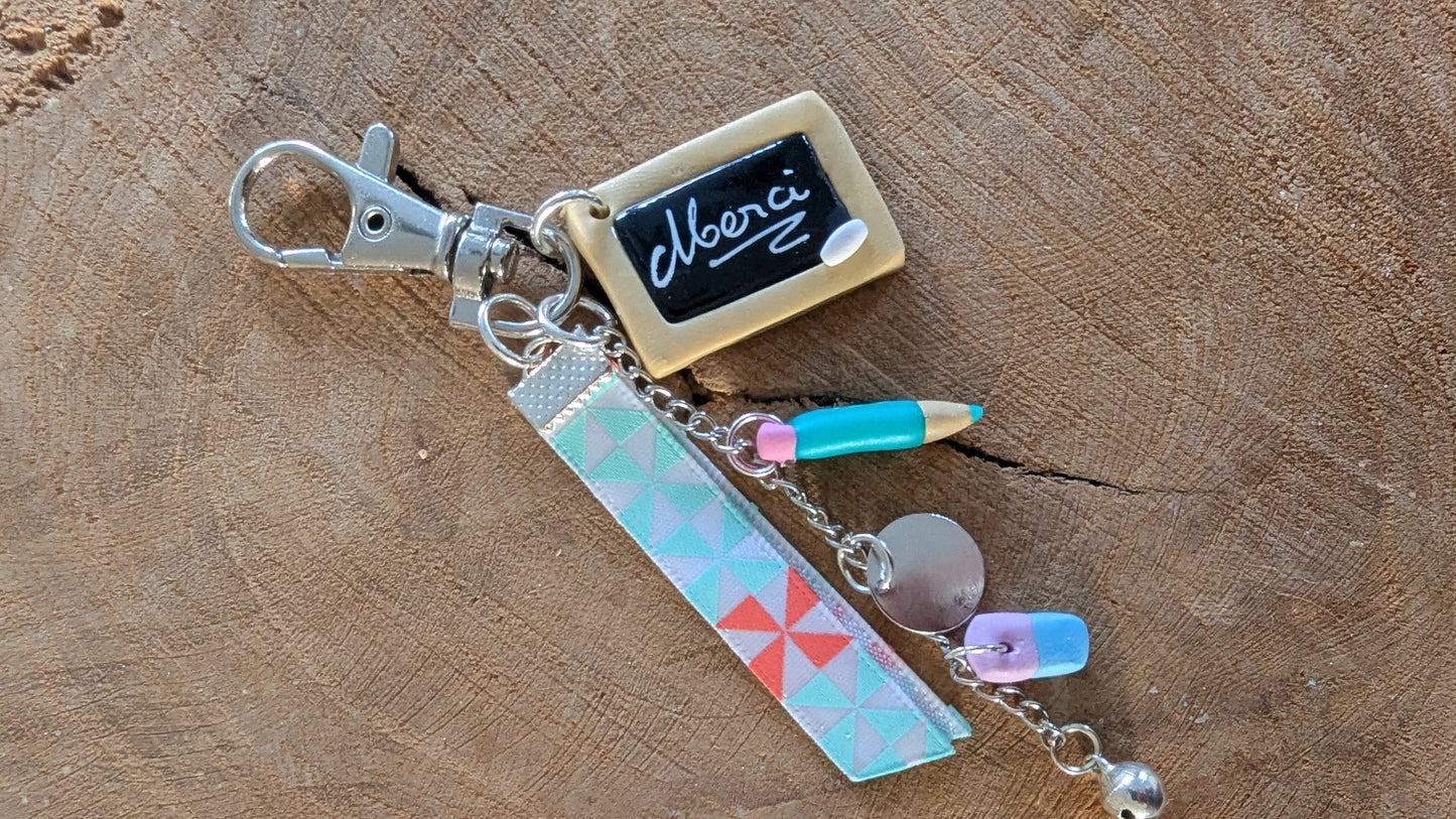 Porte clefs bijou de sac cadeau maitresse