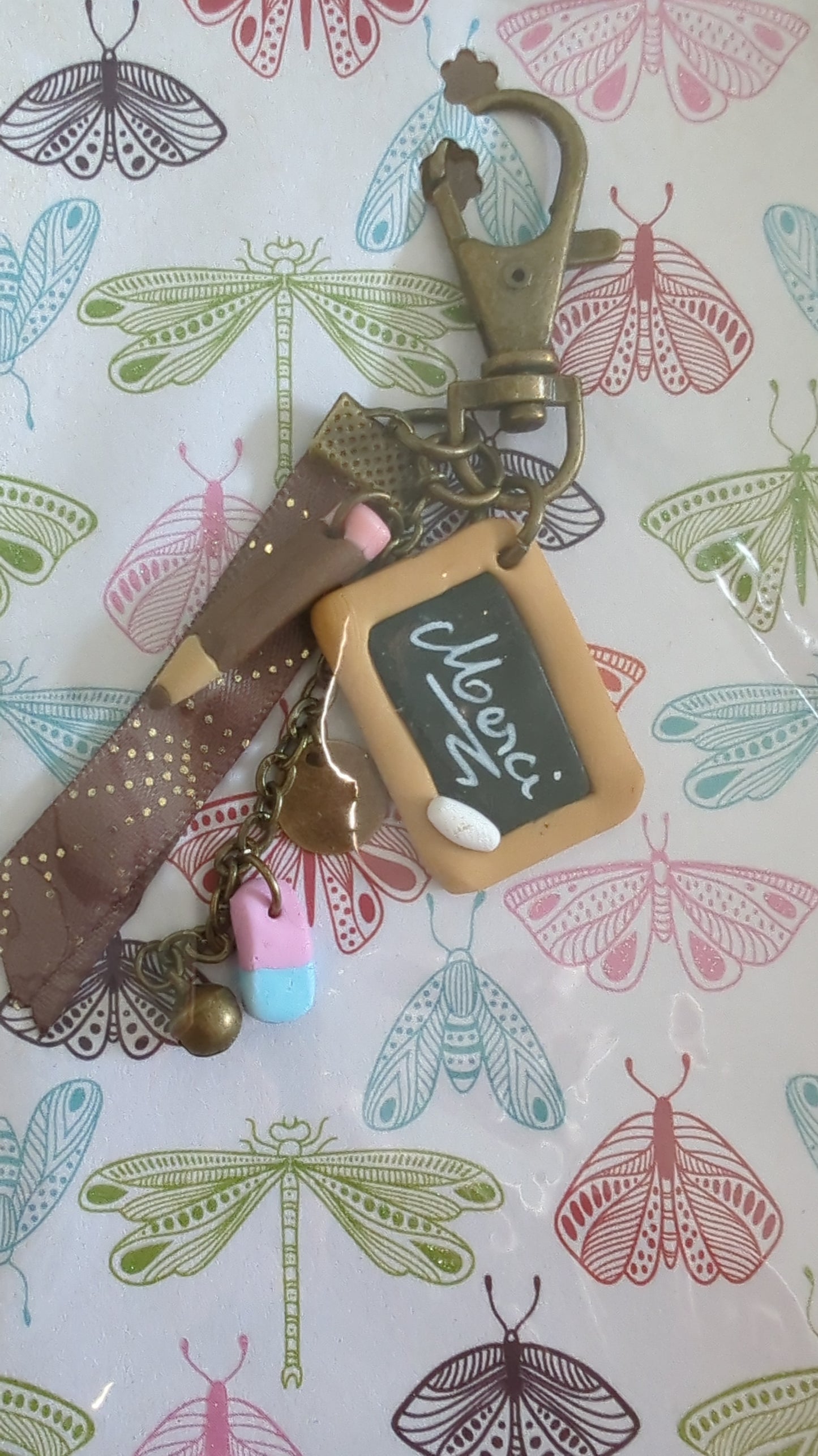 Porte clefs bijou de sac cadeau maitresse