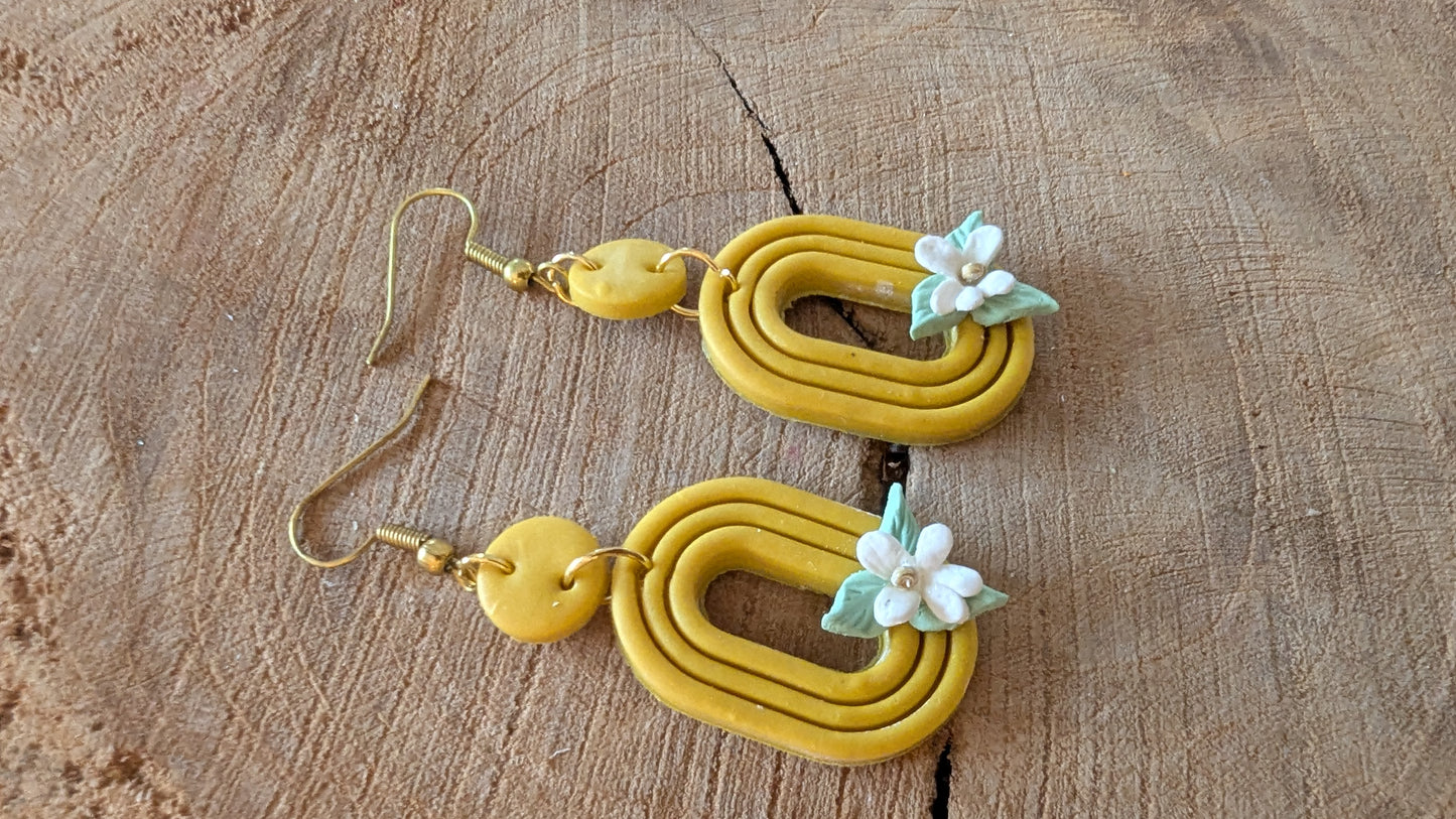 Boucles d'oreilles 70's