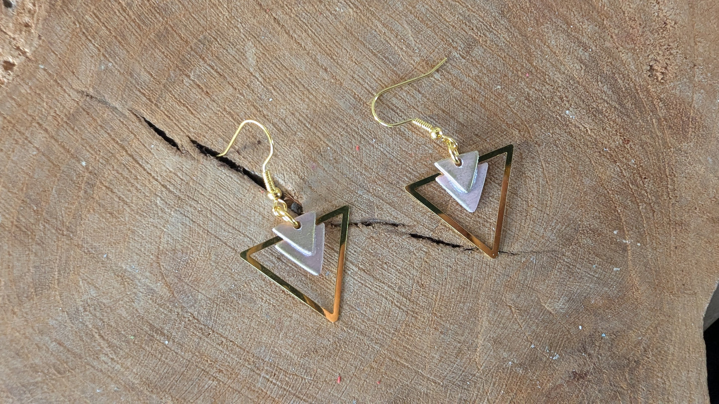 Boucles d'oreilles TRIANGLE