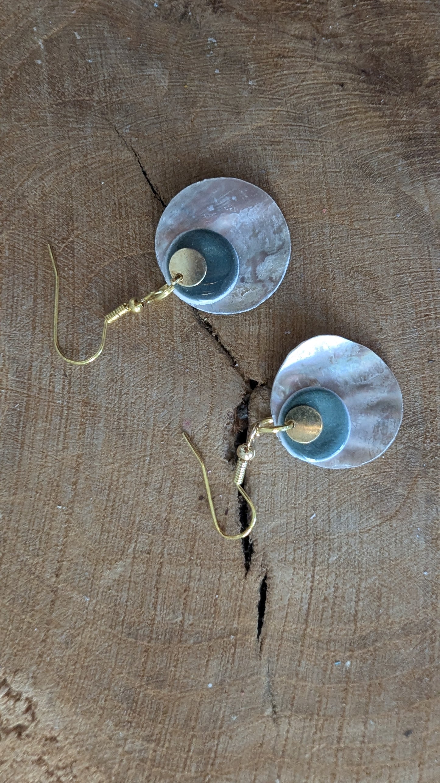 Boucles d'oreilles Nacre d'ormeaux