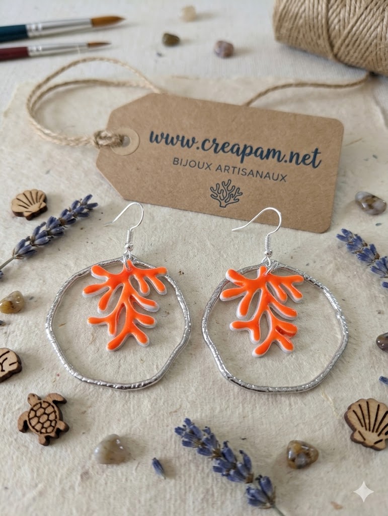 Boucles d'oreilles ALGA