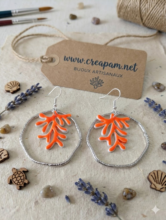 Boucles d'oreilles ALGA