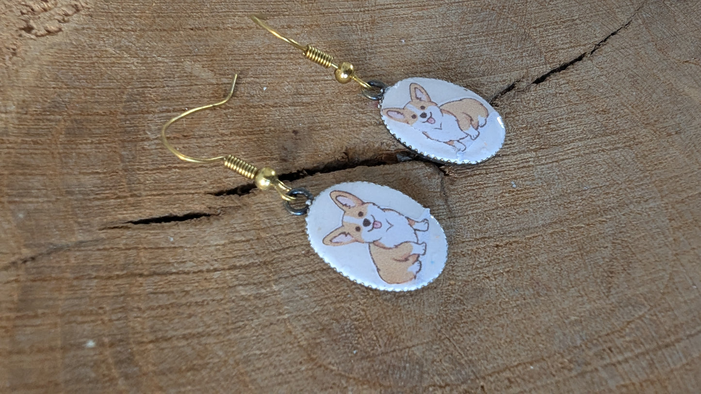 Boucles d'oreilles CORGI