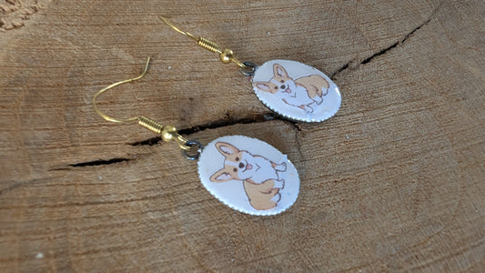 Boucles d'oreilles CORGI