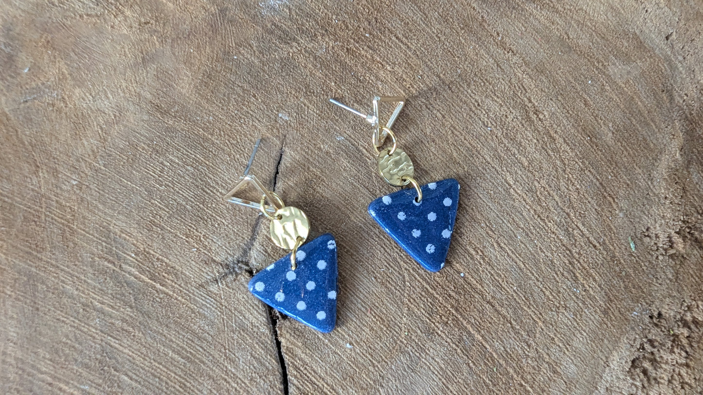 Boucles d'oreilles TRIANGLE