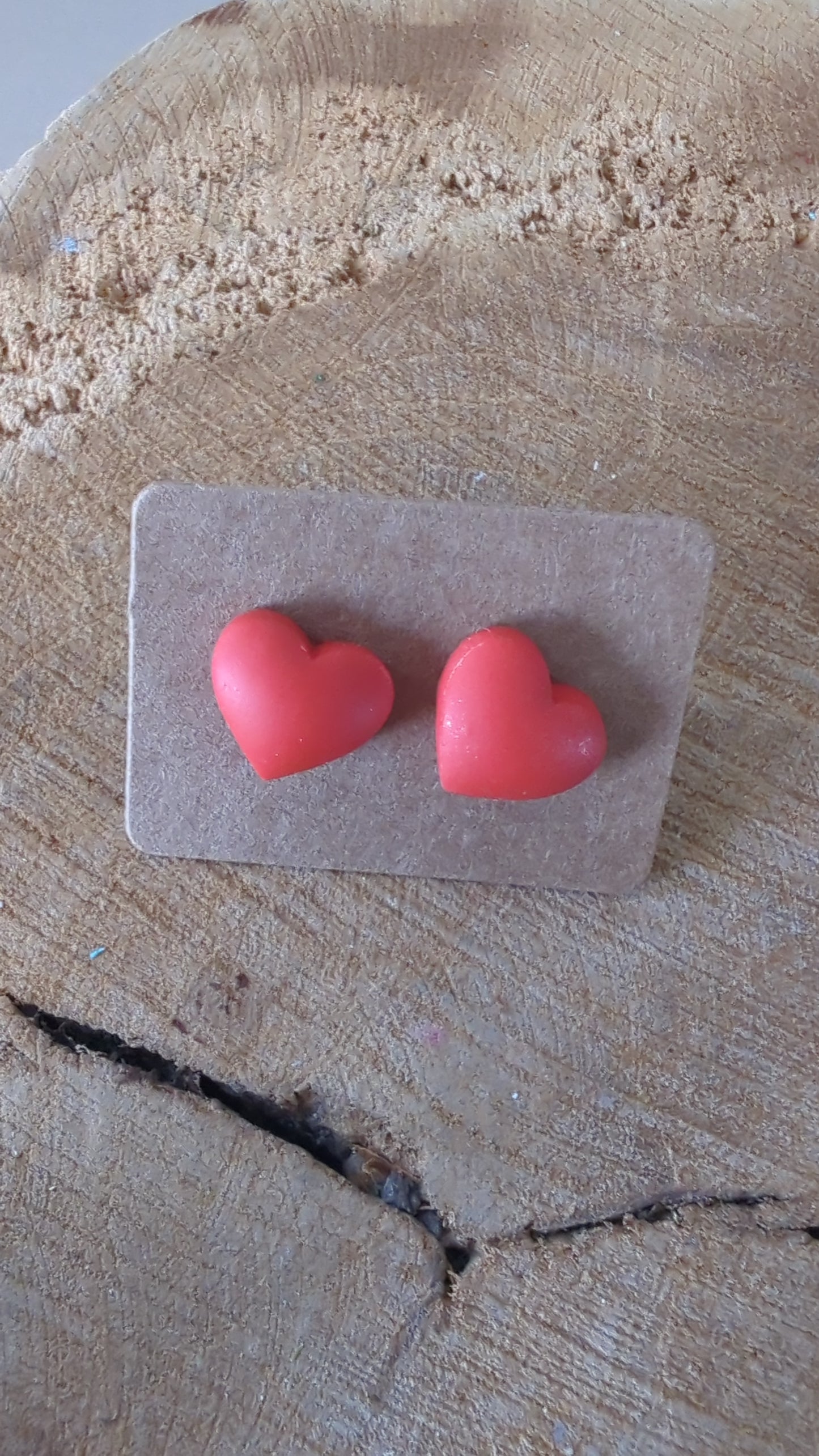 Boucles d'oreilles CLOU COEURS