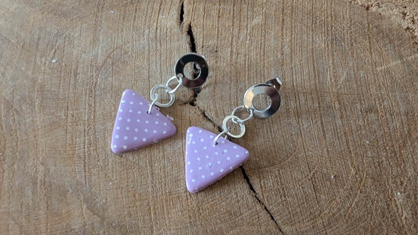 Boucles d'oreilles TRIANGLE