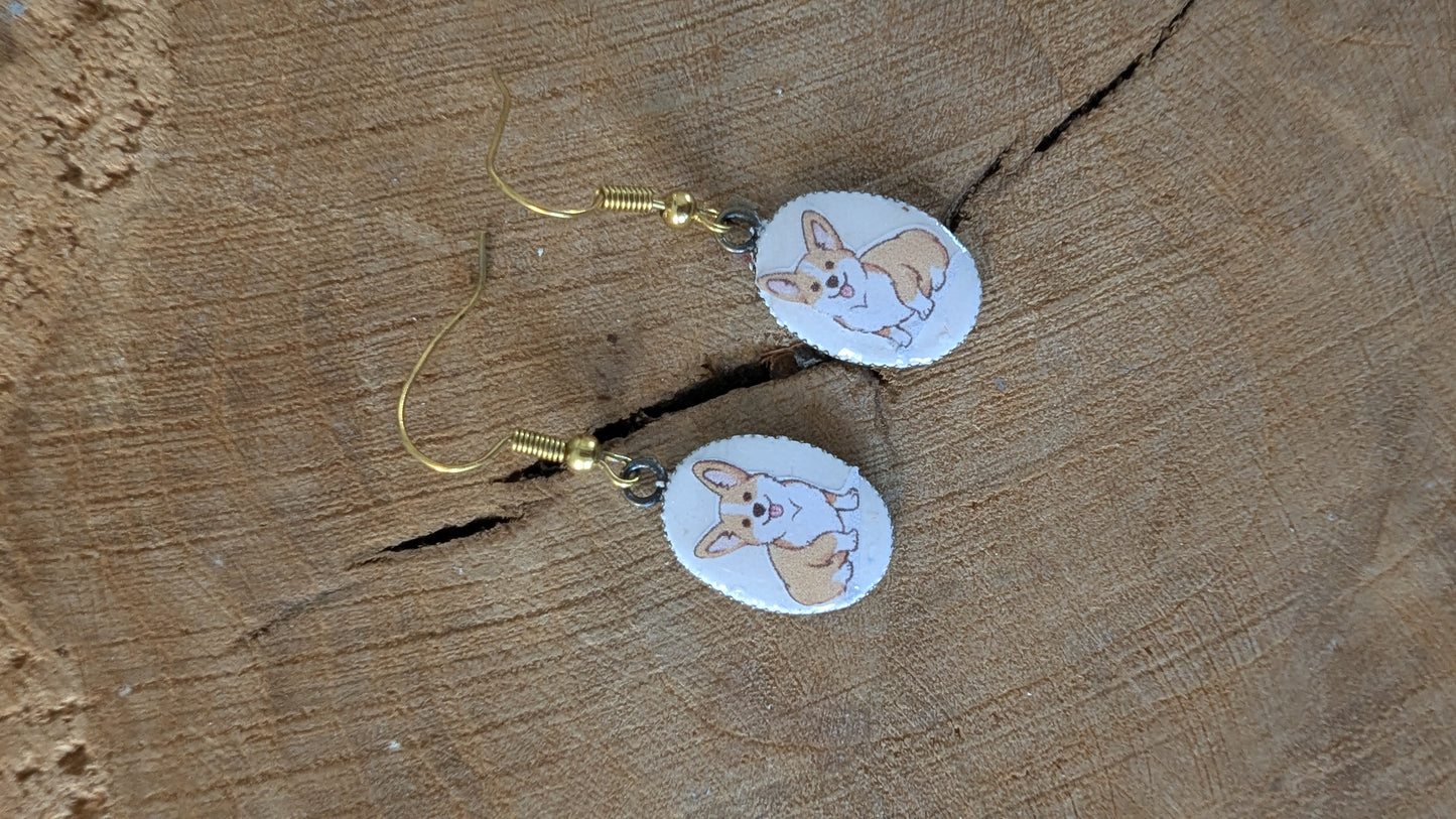 Boucles d'oreilles CORGI