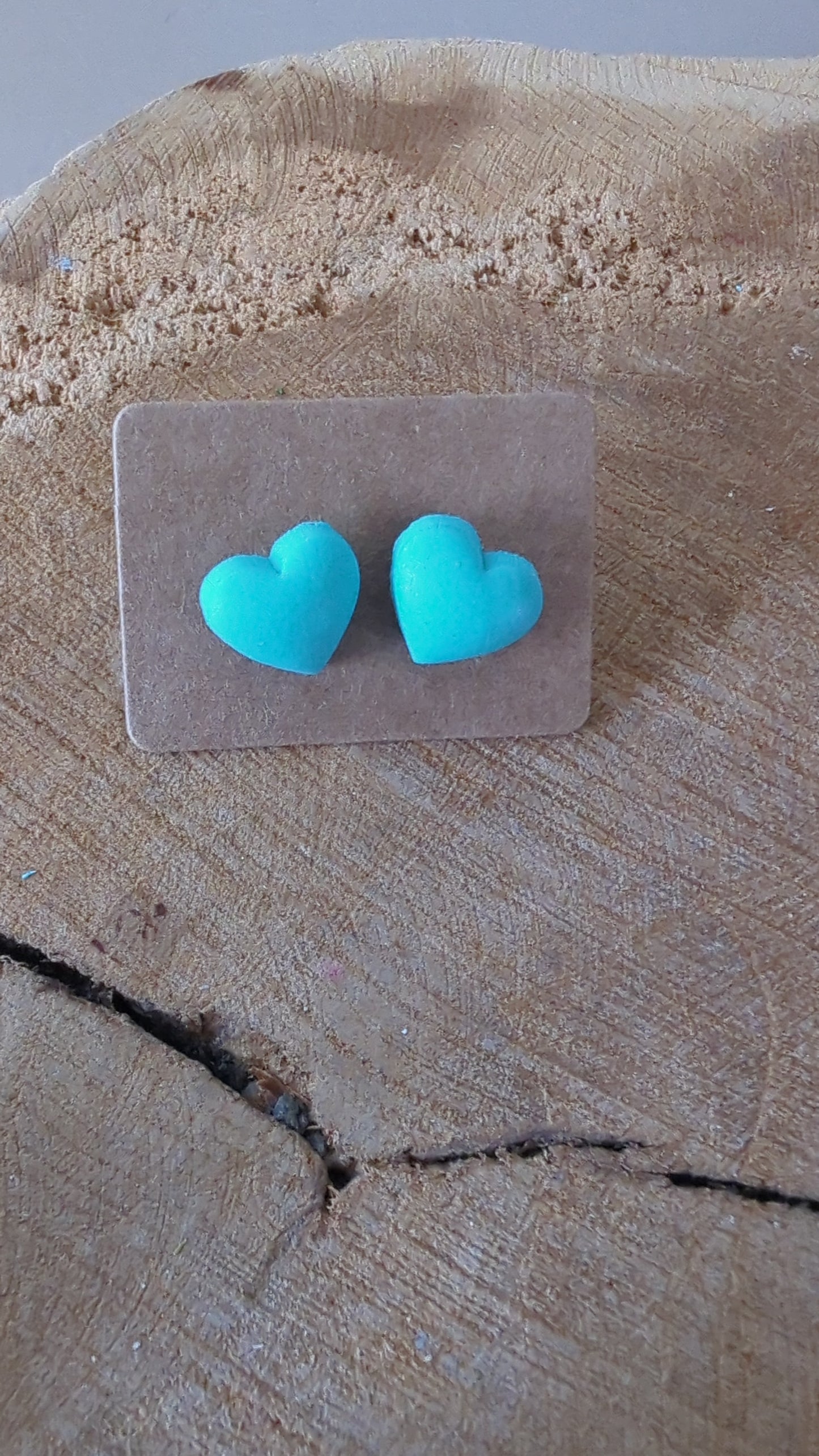 Boucles d'oreilles CLOU COEURS