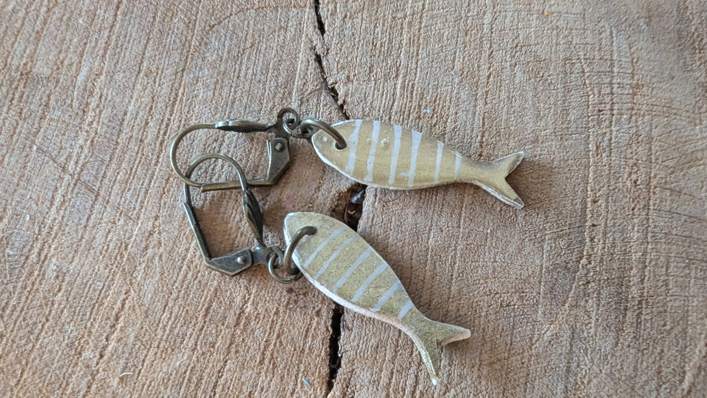 Boucles d'oreilles POISSONS