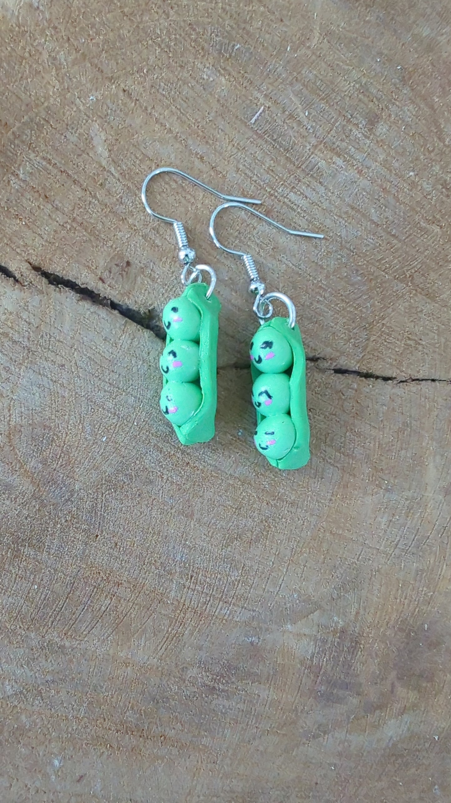 Boucles d'oreilles PETITS POIS KAWAI